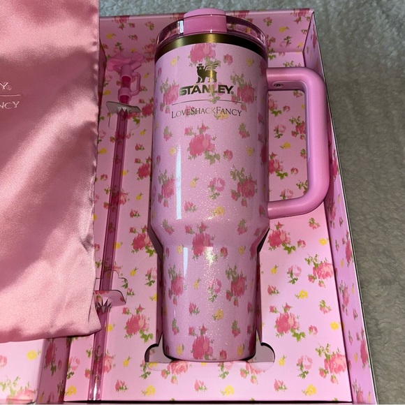 Stanley X LoveShackFancy Ibiza Sunset 40 Ounce Tumbler NEW - Picture 7 of 7